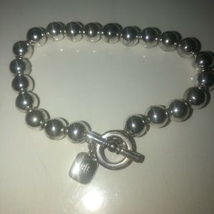 Ralph Lauren Bead Bracelet in Silver